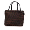 Fendi Mini Zucchino Canvas Handbag Secondhand