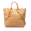 Prada Vitello Daino Side Zip Convertible Tote Secondhand