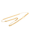 Chanel Gold Plated Faux Pearl Multistrand Pendant Necklace Secondhand