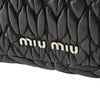 Miu Miu Matelasse Nappa Crystal Chain Satchel Secondhand