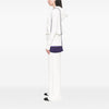 Chanel CC Metallic Crackling Lizard Printed Leather Half Moon Wallet on Chain Secondhand
