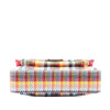 Fendi Multicolor Woven Nappa Be Baguette Crossbody Secondhand