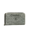 Chanel Tweed Deauville Continental Wallet Secondhand