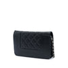 Secondhand Chanel Quilted Sheepskin Mademoiselle Wallet on Chain