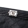 Chanel Medium Quilted Caviar Boy O Case Clutch Secondhand
