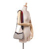 Gucci Small GG Supreme Ophidia Web Satchel Secondhand