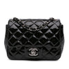 Chanel Mini Square Classic Patent Single Flap Secondhand
