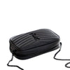 Secondhand Saint Laurent Mini Grain de Poudre Monogram Monochrome Lou Camera Bag