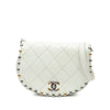 Chanel Small Quilted Lambskin Studded Bubble Flap Secondhand