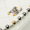 Chanel Small Quilted Lambskin Studded Bubble Flap Secondhand