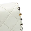 Chanel Small Quilted Lambskin Studded Bubble Flap Secondhand