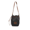 Miu Miu Denim Logo Bucket Bag Secondhand