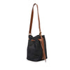 Miu Miu Denim Logo Bucket Bag Secondhand