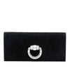 Gucci Suede Broadway Crystal Clutch Secondhand