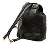Bottega Veneta Nappa Intrecciato Trimmed Drawstring Flap Backpack Secondhand