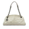 Chanel Medium Stitched Aged Calfskin Just Mademoiselle Bowling Bag Secondhand