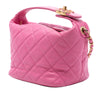 Chanel Small Quilted Lambskin Perfect Meeting Hobo Bag Secondhand
