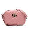 Gucci Mini GG Marmont Matelasse Leather Crossbody Secondhand
