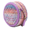 Chanel Tweed CC Filigree Round Crossbody Secondhand