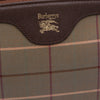 Burberry Vintage Check Canvas Clutch Secondhand