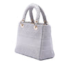 Dior Medium Embroidered Canvas Cannage Lady D Lite Secondhand