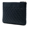 Chanel Medium Quilted Sheepskin Mademoiselle O Case Clutch Secondhand