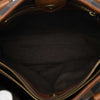 Burberry Smoked Check Coated Canvas Satchel Secondhand
