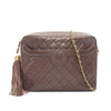 Chanel CC Quilted Caviar Tassel Camera Bag Secondhand