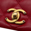 Chanel Mini Quilted Calfskin Nailed CC Flap Secondhand