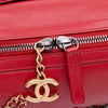 Chanel Calfskin Signature Chain 20s Bowling Bag Secondhand