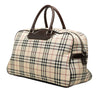 Burberry House Check Canvas Travel Bag Secondhand
