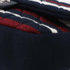 Chanel Jumbo Stripe Jersey Felt and Rope Flap Secondhand