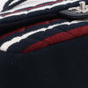 Chanel Jumbo Stripe Jersey Felt and Rope Flap Secondhand