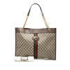 Gucci Large GG Supreme Web Rajah Tote Secondhand