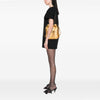 Saint Laurent Small Metallic Lambskin Teddy Bucket Bag Secondhand