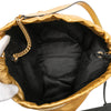 Saint Laurent Small Metallic Lambskin Teddy Bucket Bag Secondhand