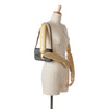 Celine Triomphe Coated Canvas Claude Shoulder Bag Secondhand