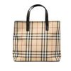 Burberry House Check Coated Canvas Tote Secondhand