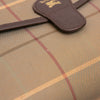 Secondhand Burberry Vintage Check Canvas Flap Satchel