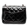 Chanel Mini Square Classic Patent Single Flap Secondhand