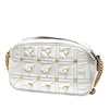 Secondhand Gucci Small GG Marmont Pearl Studded Matelasse Leather Aria Crossbody