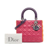 Dior Medium Tricolor Lambskin Cannage Lady Dior Secondhand