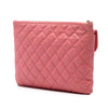 Chanel Medium Iridescent Quilted Caviar Flap Cosmetic Case Secondhand