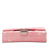 Balenciaga Nappa Denim Printed Hourglass Wallet on Chain Secondhand