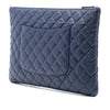 Chanel Large Quilted Caviar O Case Clutch Secondhand