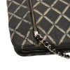 Chanel Quilted Metallic Distressed Lambskin CC Crystal Flap Secondhand
