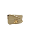Celine Shiny Calfskin Triomphe Claude Shoulder Bag Secondhand