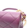 Chanel Small CC Quilted Caviar Flap Secondhand