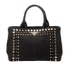 Prada Small Canvas Canapa Bijoux Satchel Secondhand