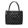 Chanel Caviar Medallion Tote Secondhand